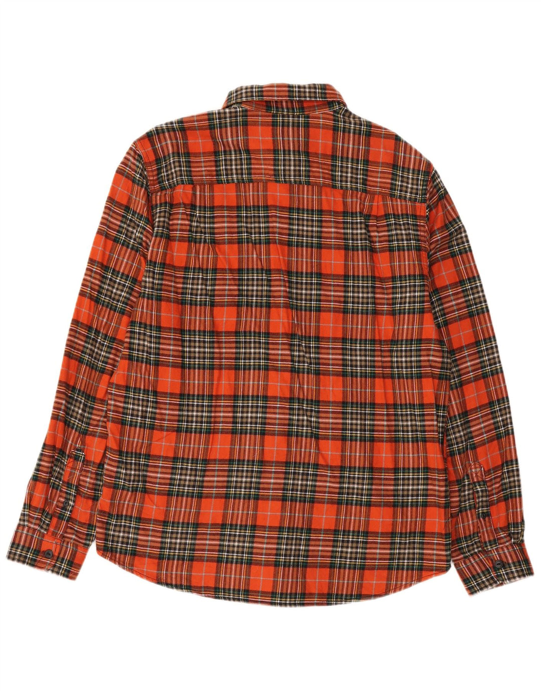C&A Chemise en flanelle pour homme en coton à grands carreaux rouges