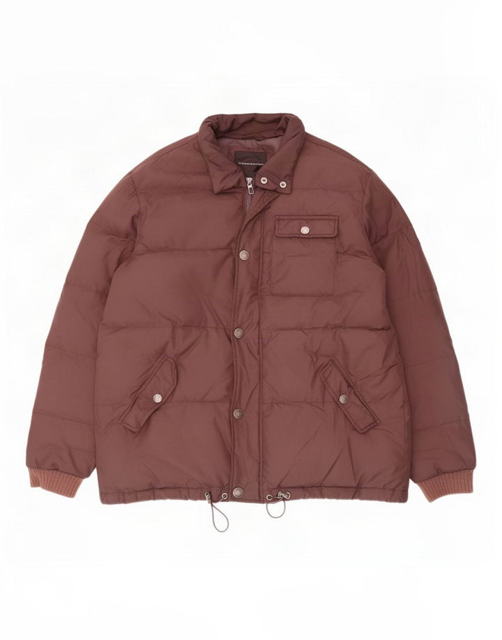 Sergio Tacchini Veste matelassée IT 52 XL Marron Polyamide