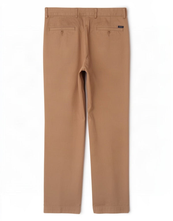 Gant Pantalon Chino Droit Homme W36 L32 Beige Coton