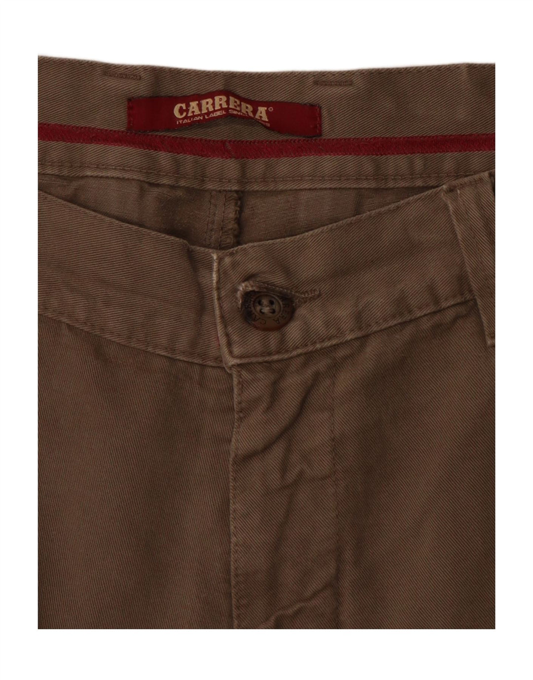 Carrera Pantalon Chino Droit Homme W34 L33 Beige