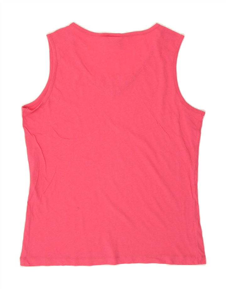 CHAMPION Womens Vest Top UK 18 XL Pink Vintage Champion and Second-Hand Champion from Messina Hembry 