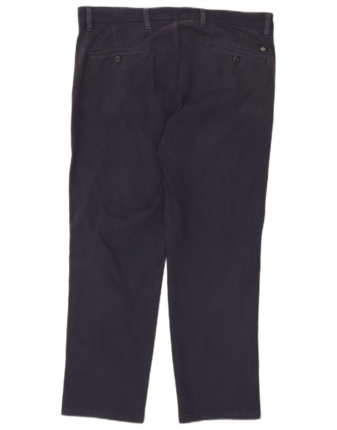 DOCKERS Pantalon Chino Droit Homme W34 L27 Bleu Marine Coton