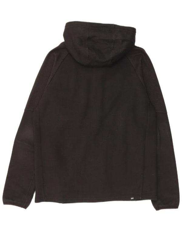 Puma Sweat à capuche zippé pour homme, grand, noir, coton, sport