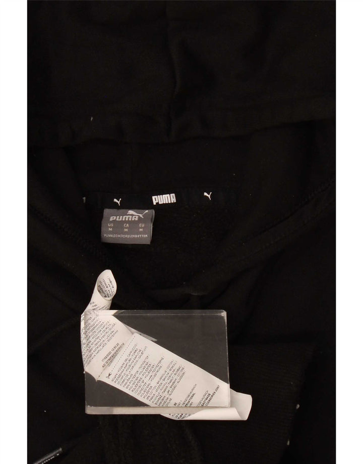 Puma Pull à capuche pour femme UK 44 Medium Noir Polyester