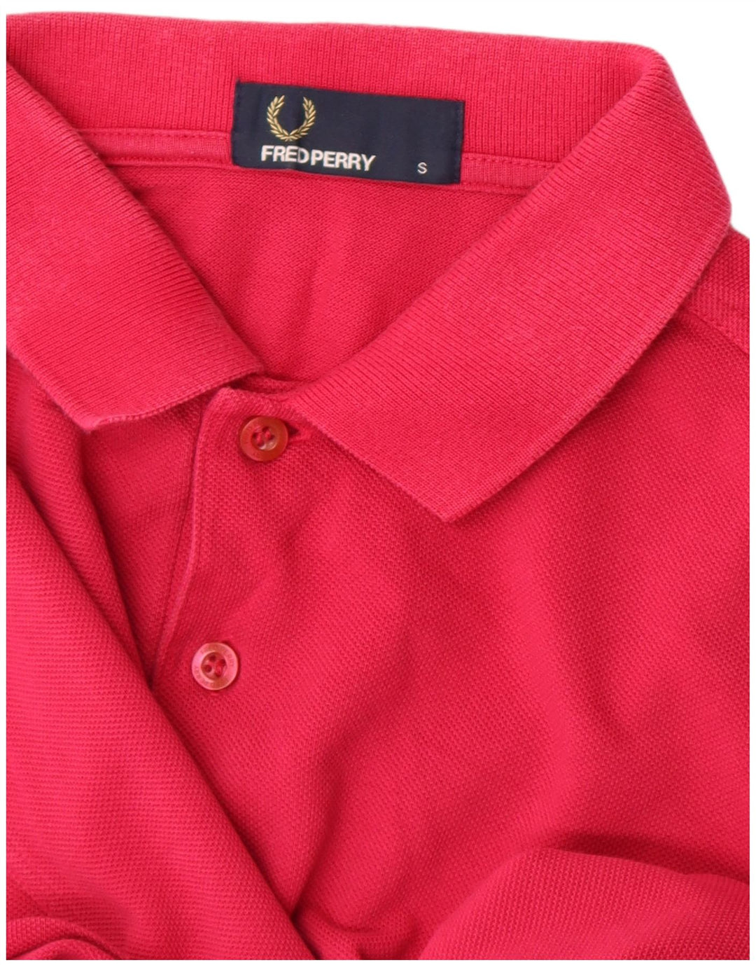Fred Perry Polo Femme UK 10 Petit Rose