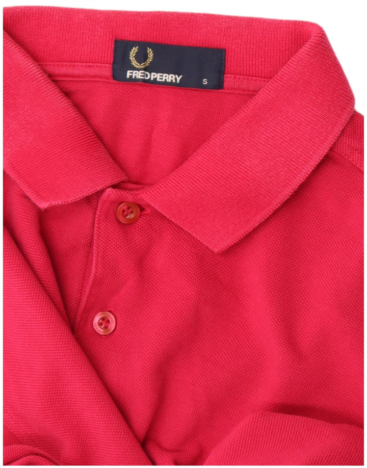 Fred Perry Polo Femme UK 10 Petit Rose