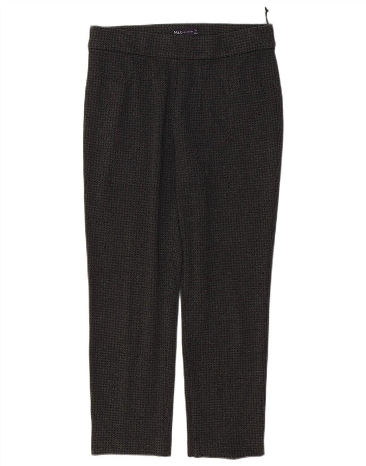 Marks & Spencer Leggings pour femme UK 10 Small W28 L23 Gris pied-de-poule