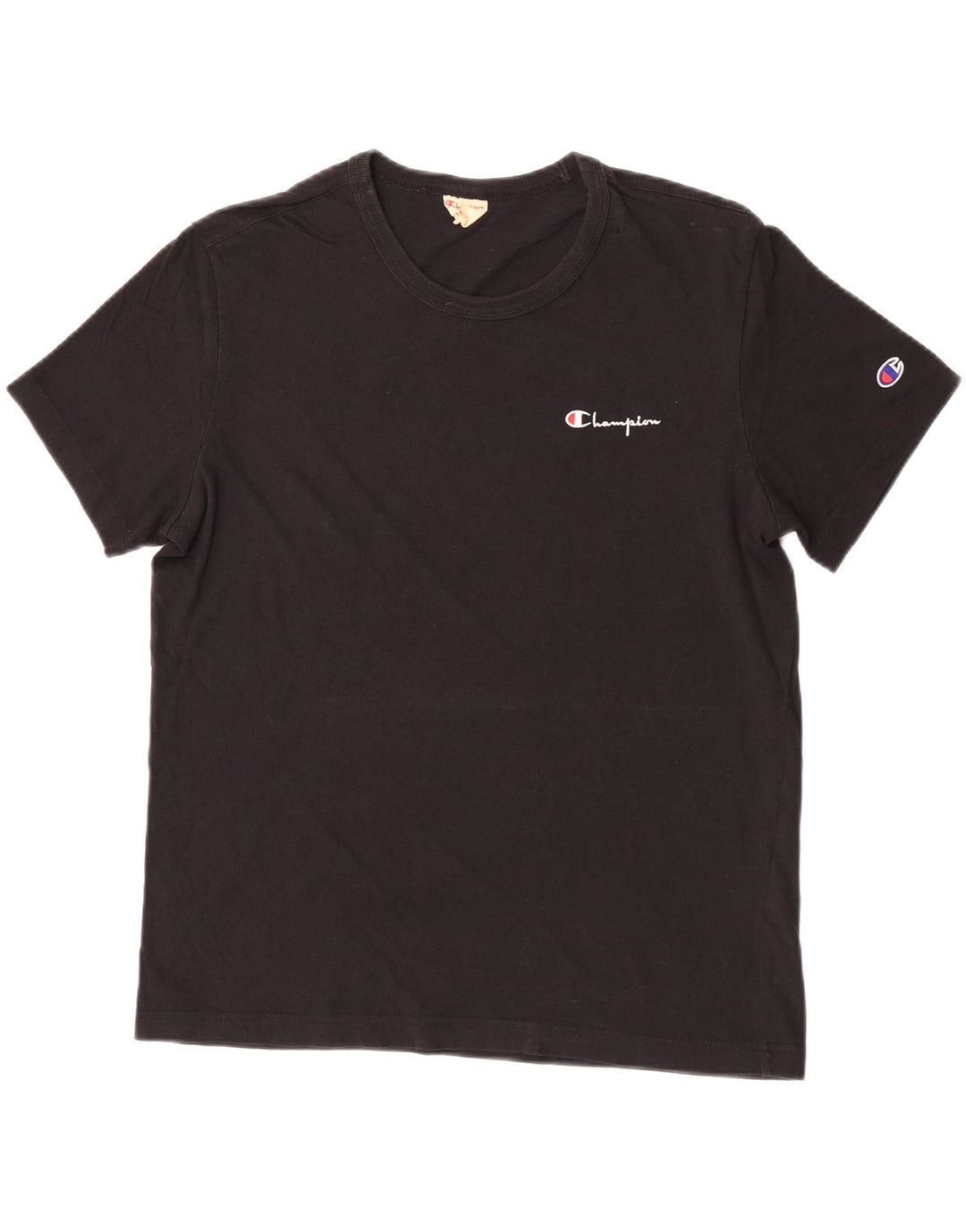 Champion T-Shirt Homme Noir Moyen