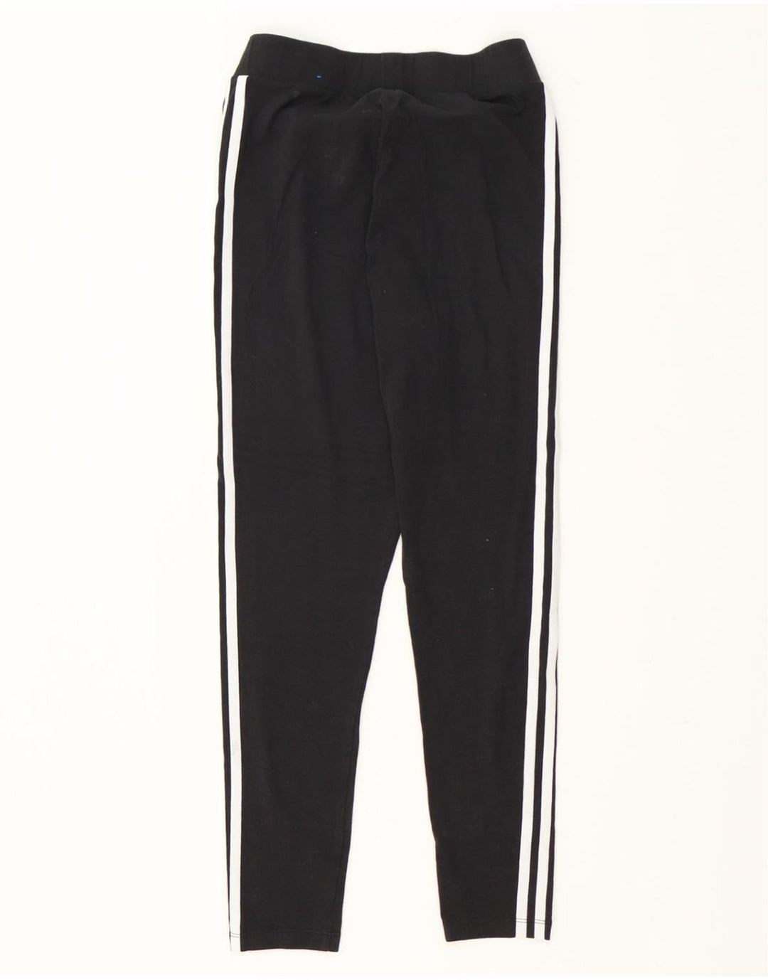 ADIDAS Womens Leggings UK 14 Medium Black Cotton Vintage Adidas and Second-Hand Adidas from Messina Hembry 