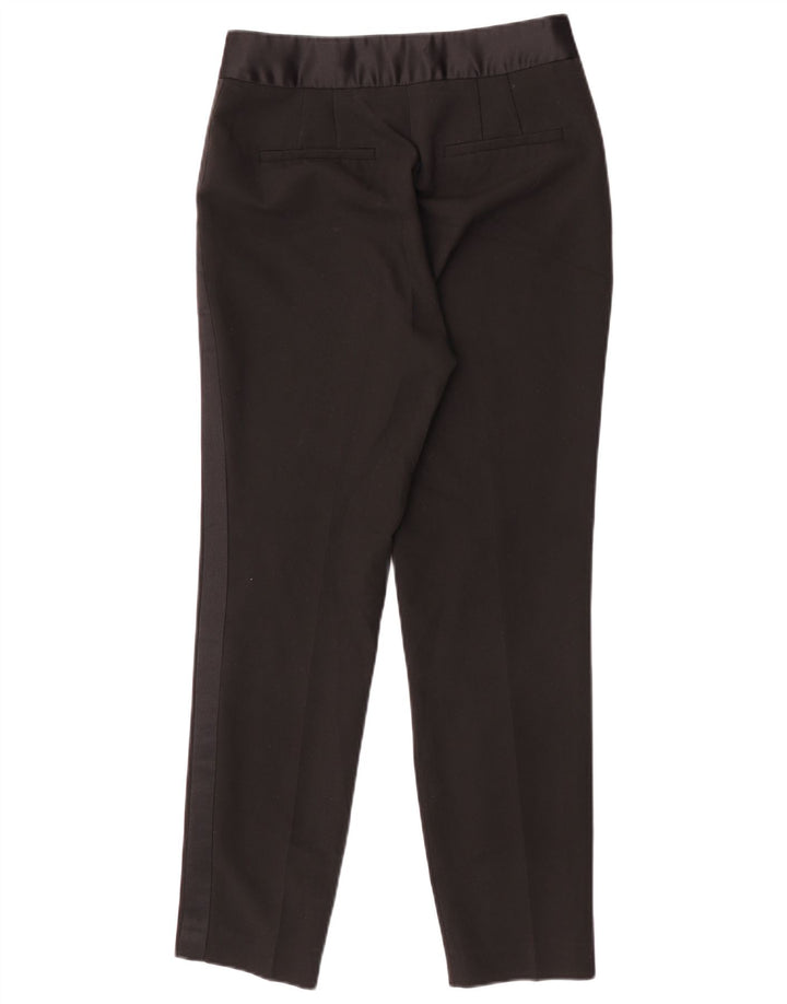 Zara Pantalon Chino Slim Femme Petit W26 L28 Noir