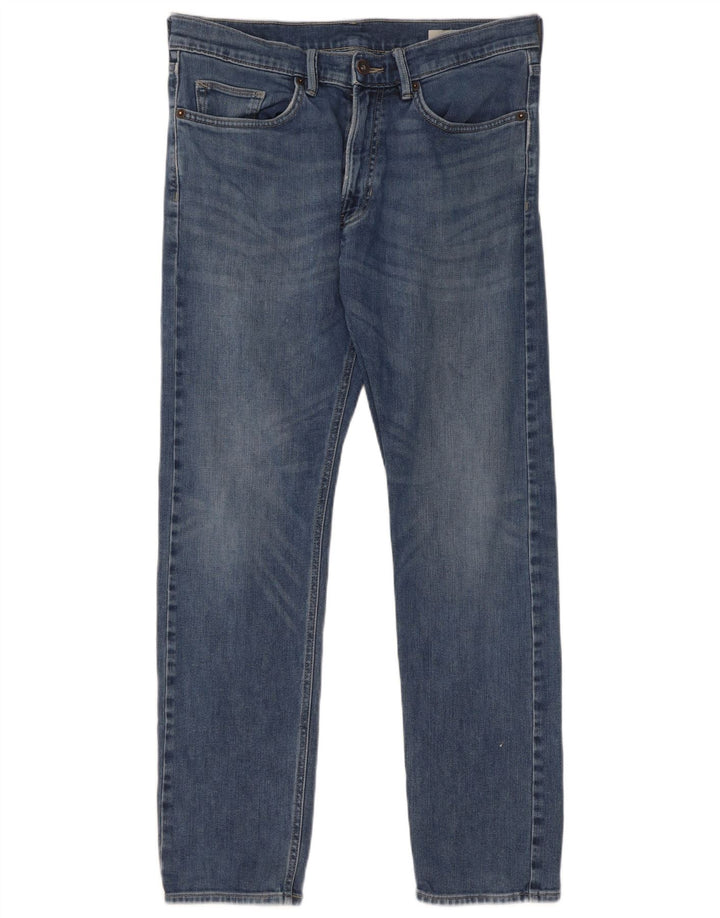 Marks & Spencer Jean Slim Homme W34 L31 Bleu