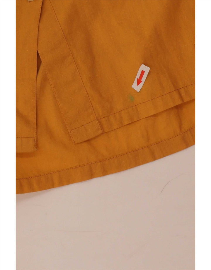 Vintage Womens Oversize Bomber Jacket EU 42 Large Yellow