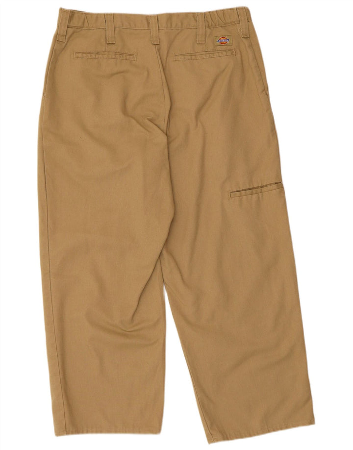 Dickies Pantalon Cargo Droit Homme W34 L26 Beige Polyester