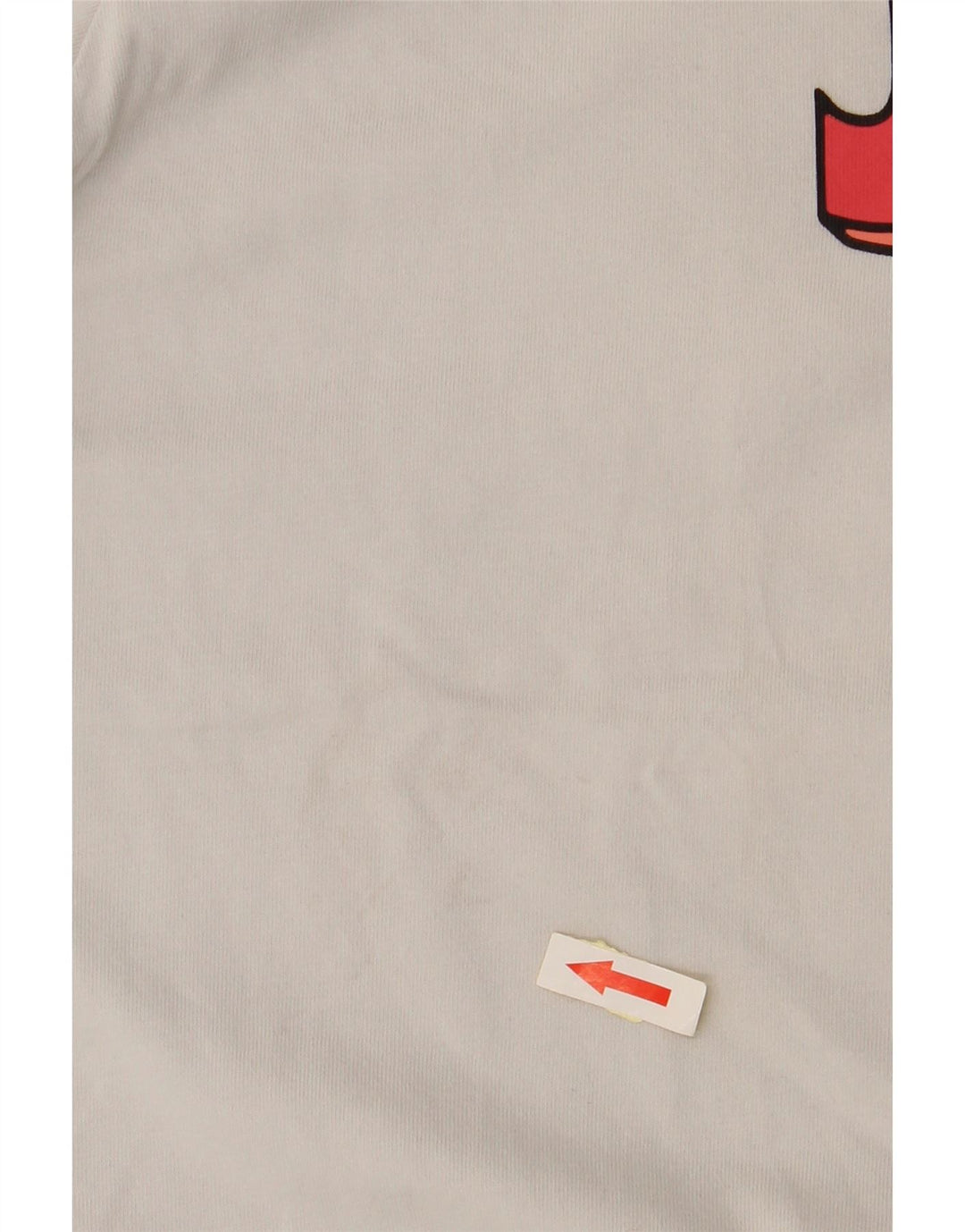 NIKE T-shirt graphique pour homme en coton blanc cassé