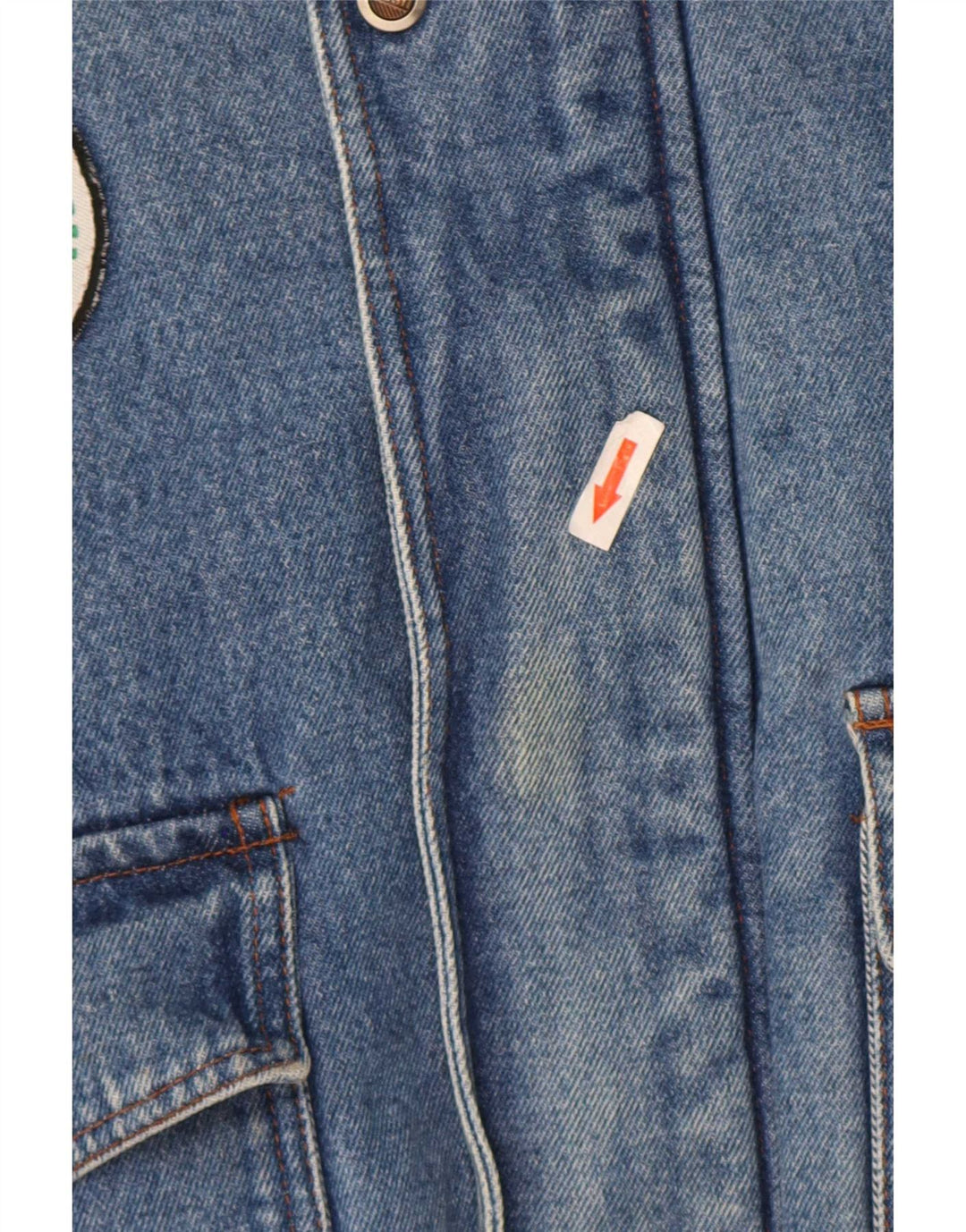 Mash Veste d'aviateur Sherpa Denim Flight pour homme IT 48/50 Bleu moyen