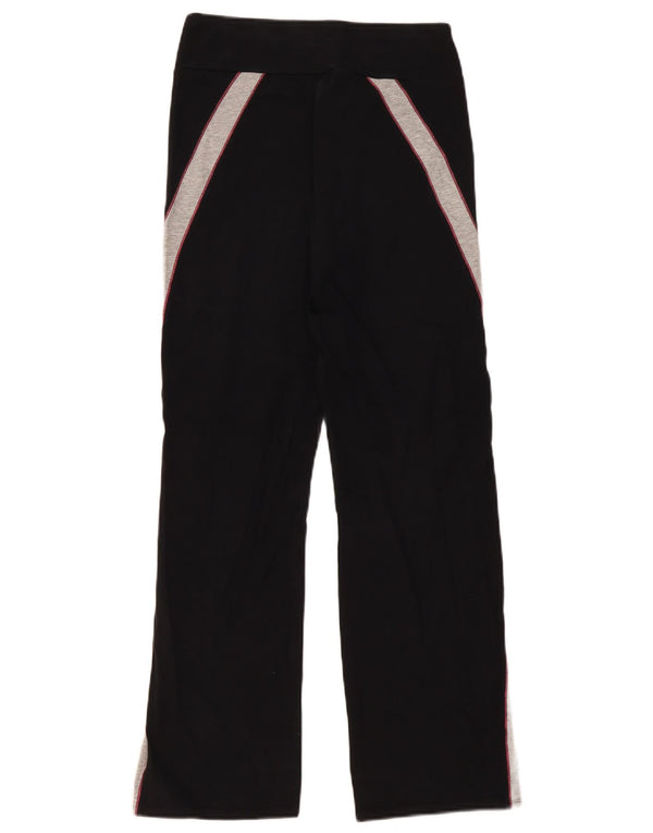 Marks & Spencer Pantalon de survêtement pour femme UK 10 Small Noir Colourblock