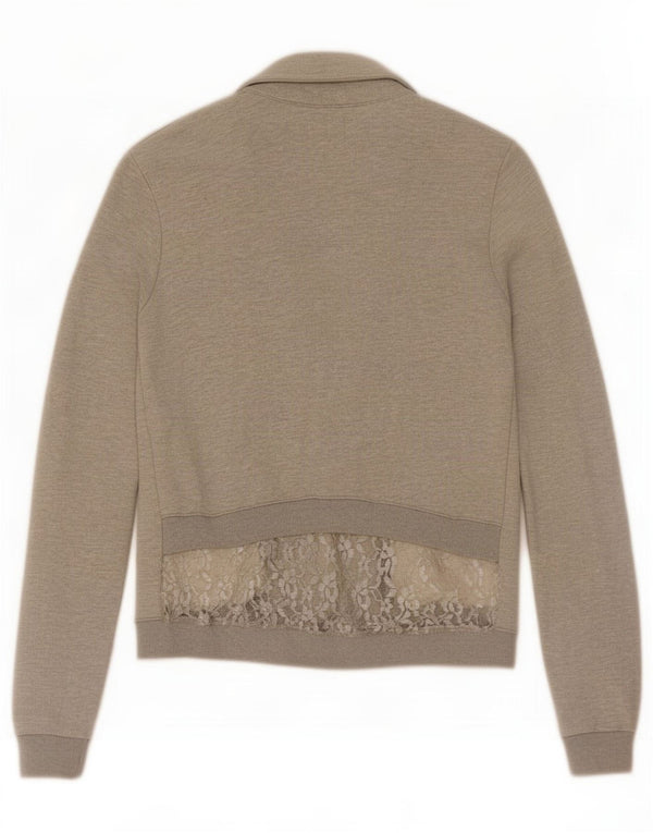 Diesel Veste de survêtement fille 15-16 ans Gris Floral Coton