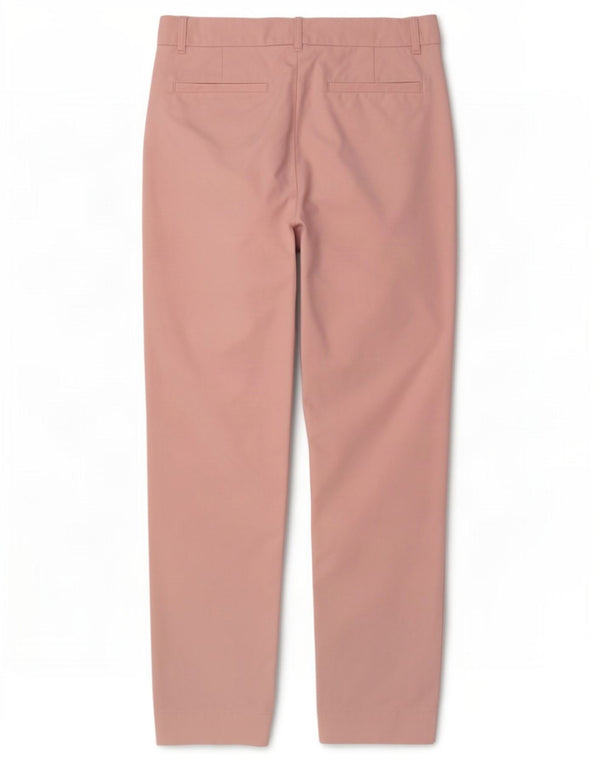 Marks & Spencer Pantalon chino taille haute pour femme UK 14 Large W32 L28 Rose