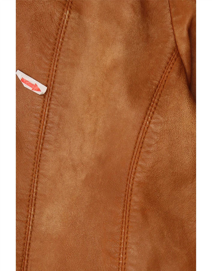 Veste en cuir femme Bonita IT 40 petit marron