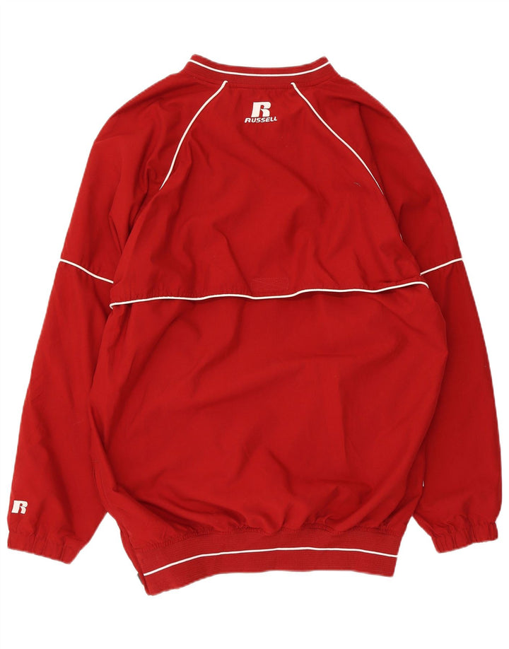 Russell Athletic Veste de survêtement pour homme Taille S Rouge Polyester