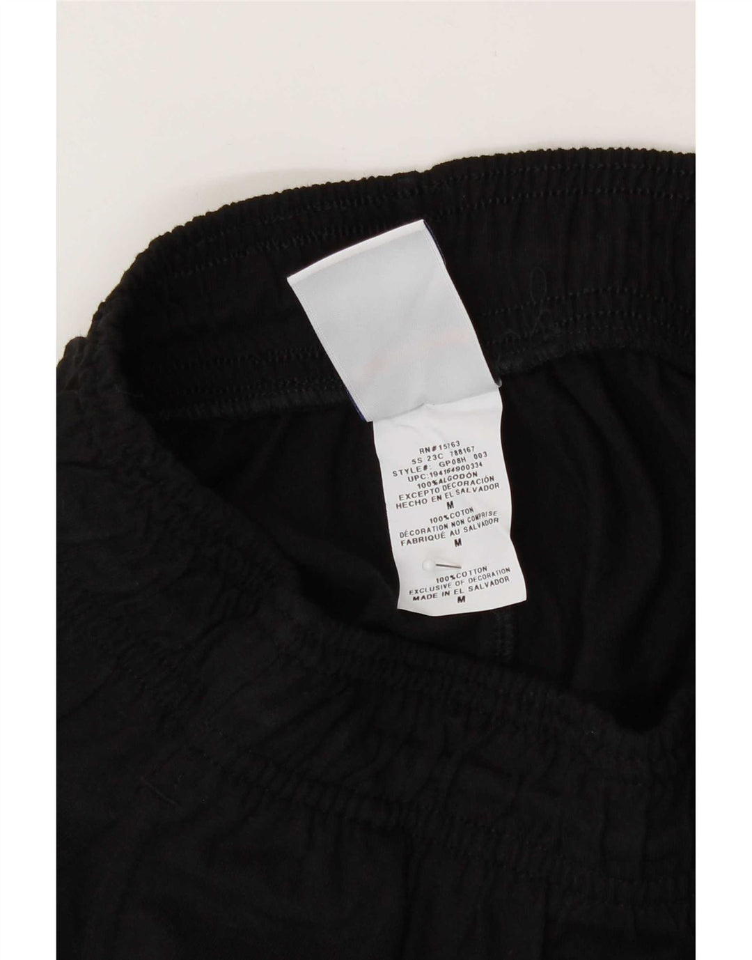 Champion Pantalon De Survêtement Graphique Joggers Homme Noir Moyen Coton