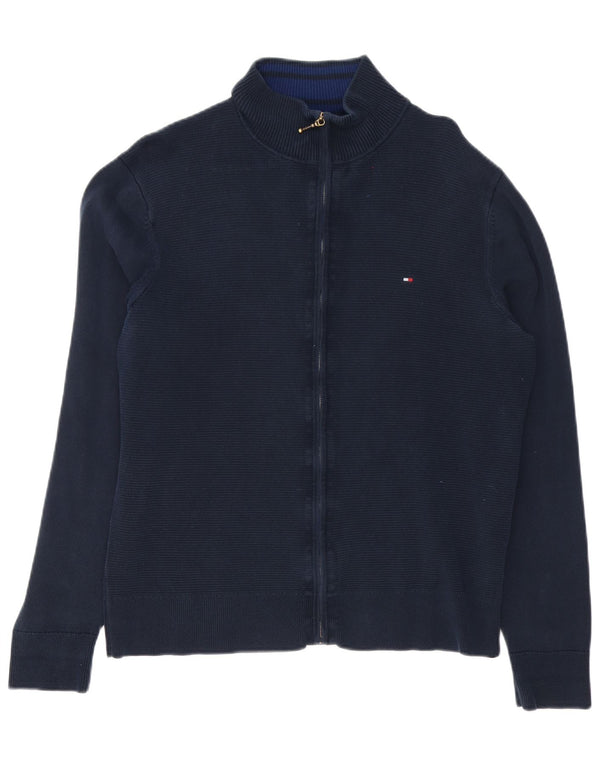 Tommy Hilfiger Pull Cardigan Homme Bleu Marine XL Coton