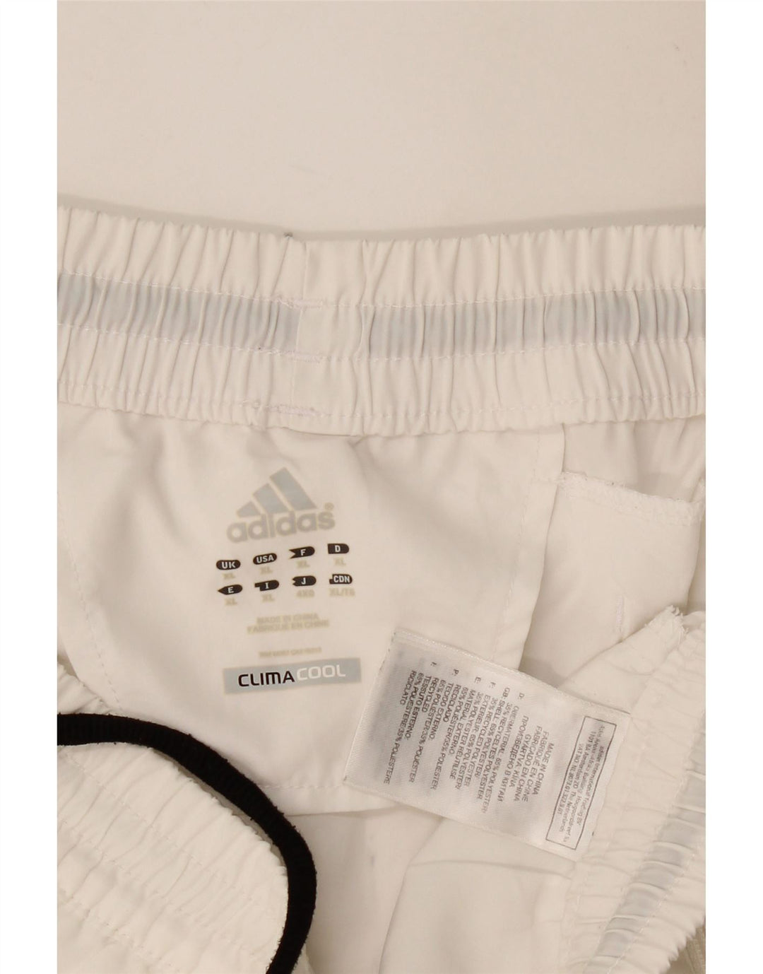 ADIDAS Short de sport Climacool XL Homme Blanc Polyester