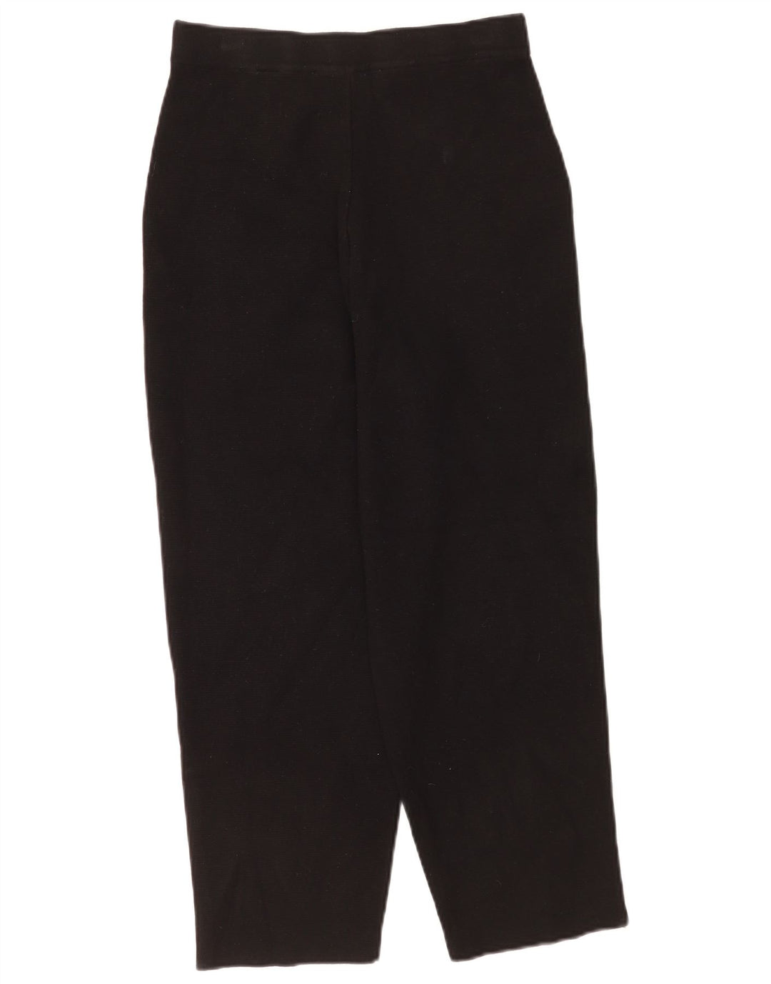Zara Femme Pantalon Court Moyen W28 L24 Noir Viscose