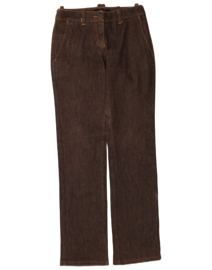 Iceberg Jean droit pour femme IT 42 Medium W28 L34 Marron Coton