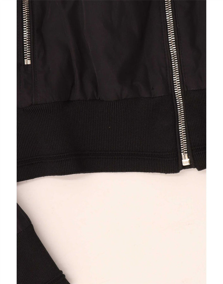 Trussardi Blouson Bomber Homme UK 38 Medium Noir