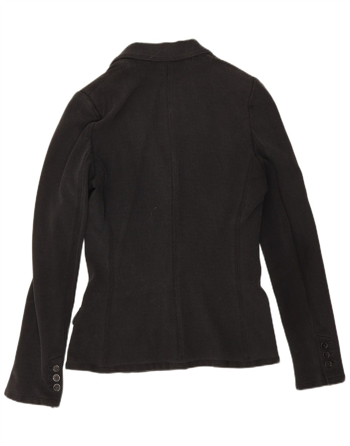 Dolce & Gabbana Veste blazer à 5 boutons pour femme IT 46 Large Viscose noire