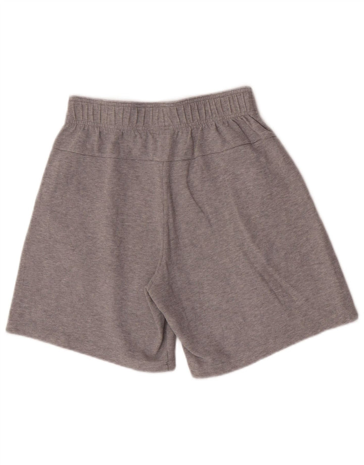 Adidas Short de Sport Homme Gris Moyen Coton