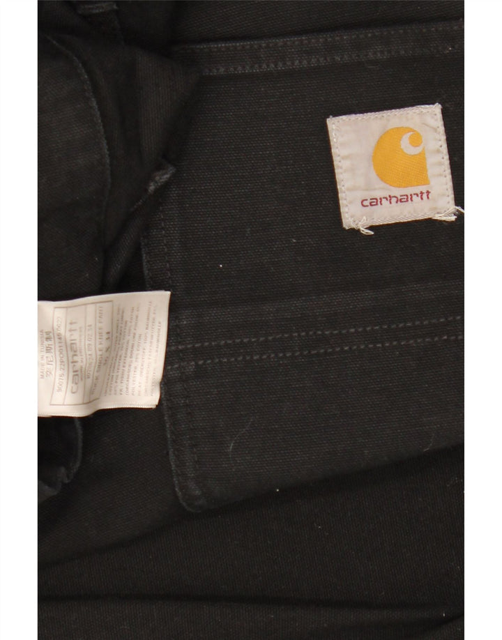 CARHARTT Pantalon Cargo Droit Homme W36 L34 Noir Polyester