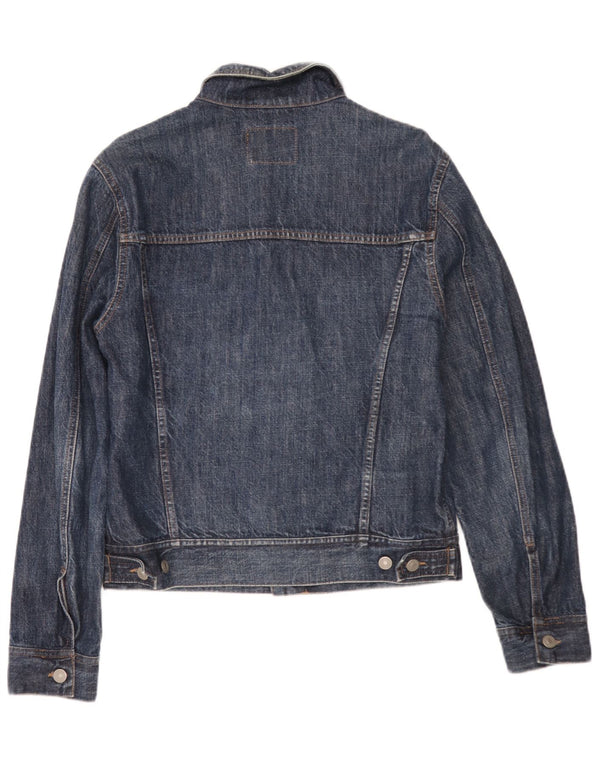Sisley Veste en Jean Homme UK 36 Small Bleu Marine