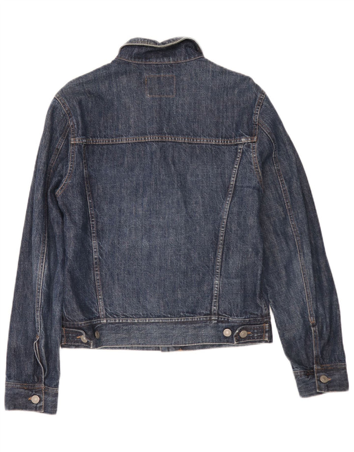 Sisley Veste en Jean Homme UK 36 Small Bleu Marine