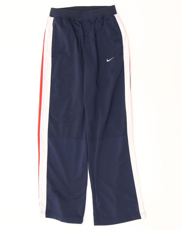 Nike Pantalon de survêtement pour garçon 12-13 ans Large Bleu marine Colourblock