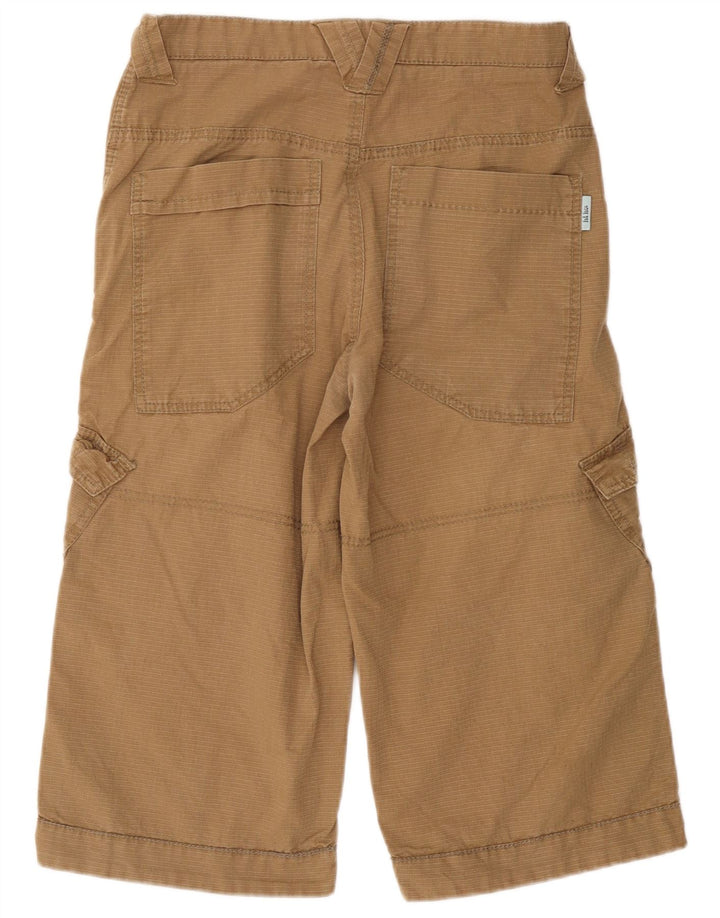 Fat Face Pantalon Cargo Capri W30 Homme Marron Moyen Coton