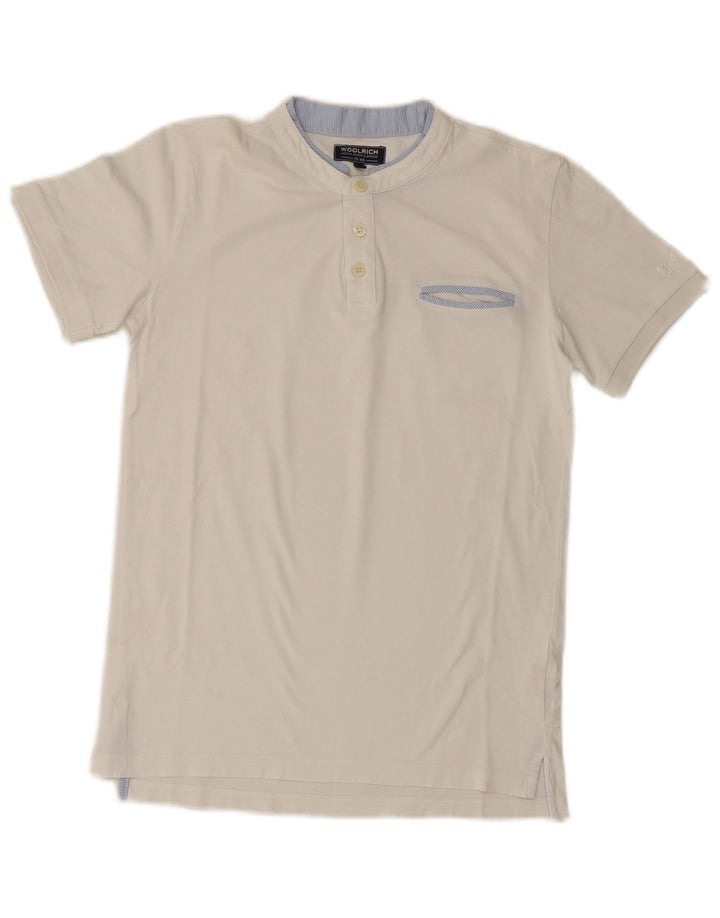 Woolrich T-Shirt Garçon 11-12 ans Blanc Coton