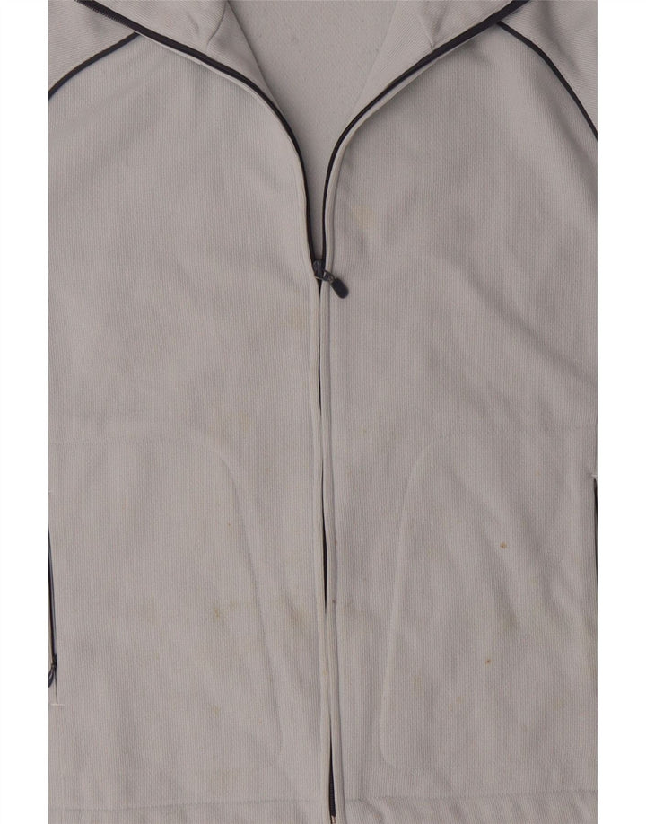 Diadora Veste de survêtement pour femme UK 14 Large Bleu Colorblock Polyester