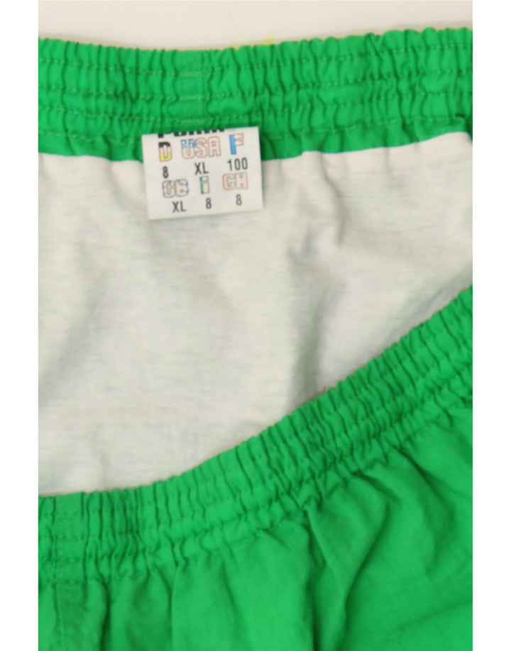 PUMA Mens Sport Shorts XL  Green Polyamide Vintage Puma and Second-Hand Puma from Messina Hembry 