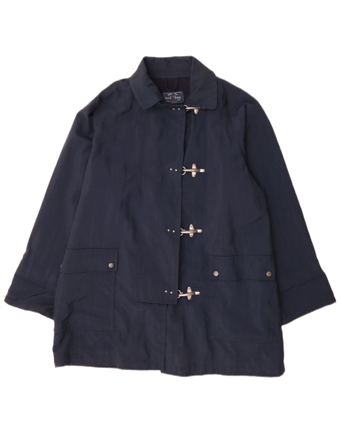 Les Copains Veste utilitaire surdimensionnée Blue Eagle pour femme IT 44 Bleu marine moyen