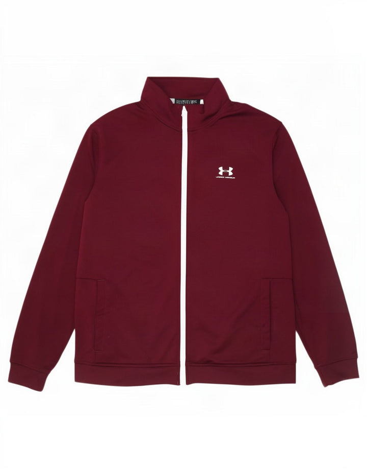 Under Armour Veste de survêtement pour homme XL Bordeaux Polyester