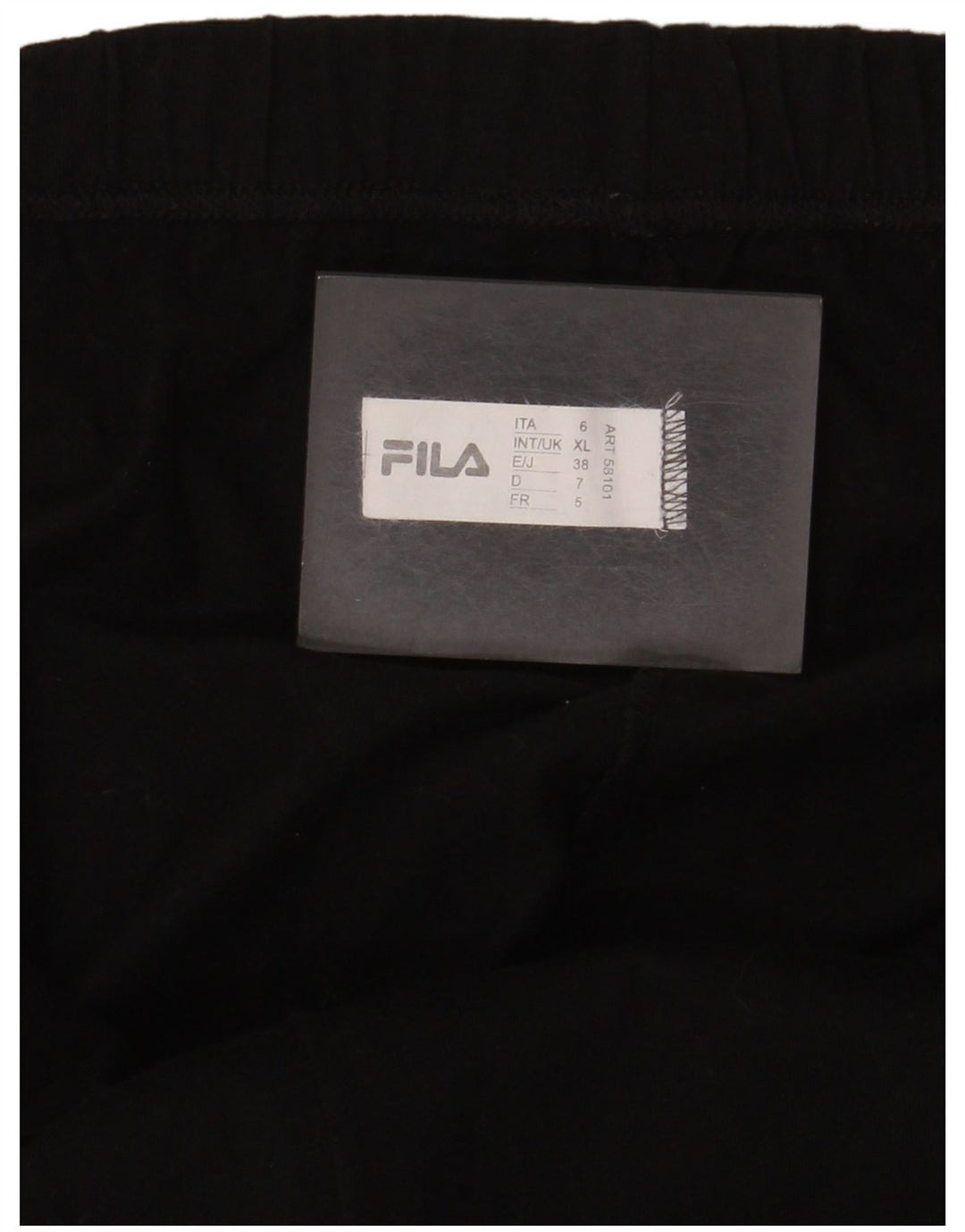 Fila Pantalon de survêtement XL Noir Coton Homme