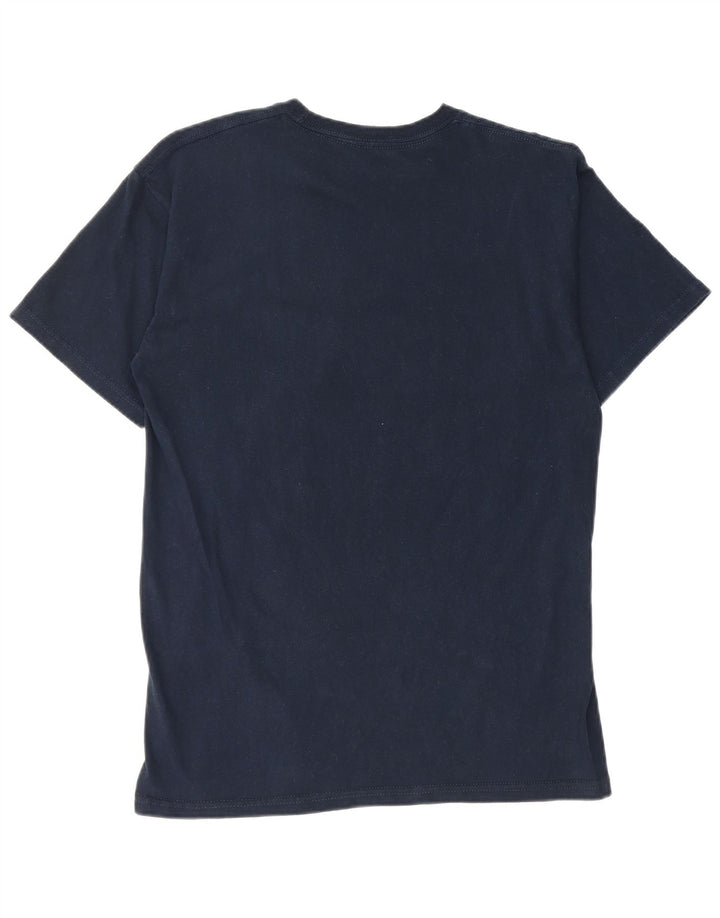 Fila T-Shirt Graphique Homme Bleu Marine Moyen Coton