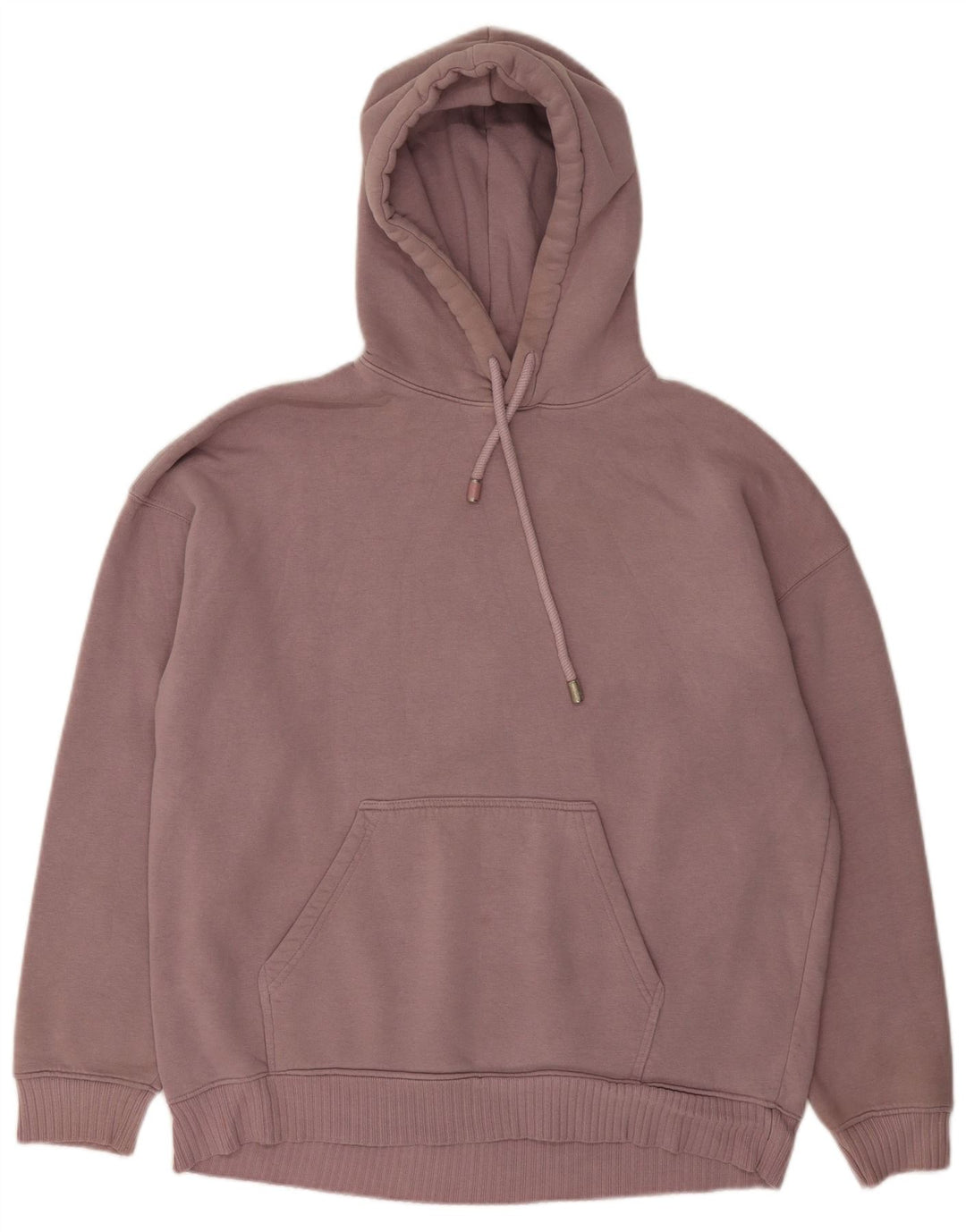 Zara Pull à capuche surdimensionné pour femme UK 10 Petit Rose