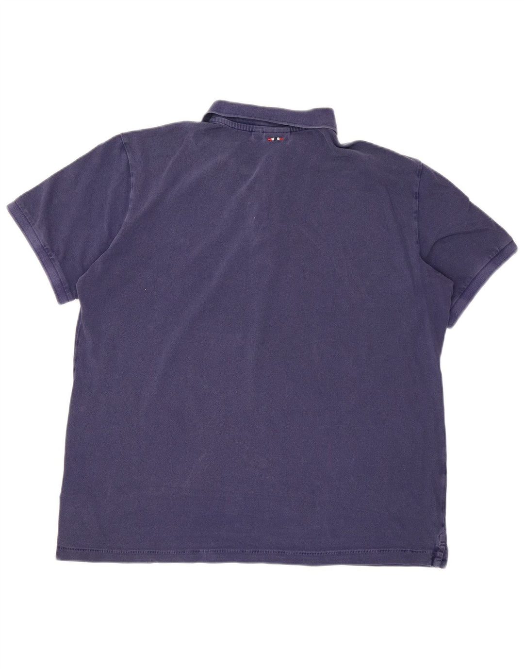 NAPAPIJRI Polo Homme Large Bleu Marine Coton
