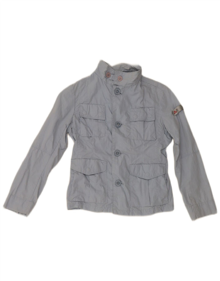 PEUTEREY Veste Utility Fille 7-8 ans Bleu Polyamide