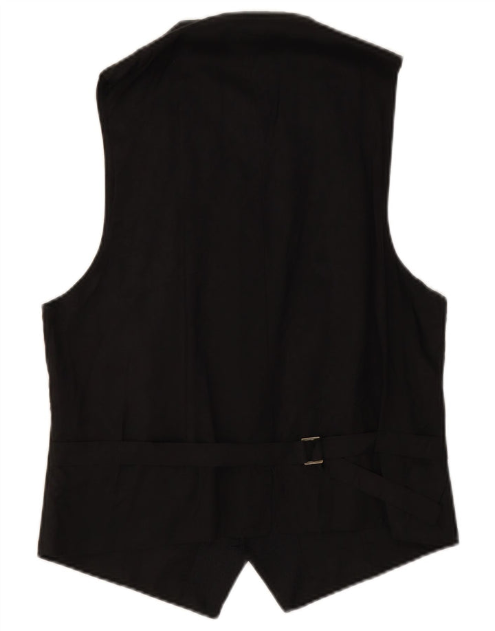 César Gilet Femme UK 8 Petit Noir Paisley