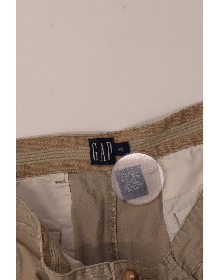 Gap Short Chino Pegged Homme W34 Grand Coton Beige