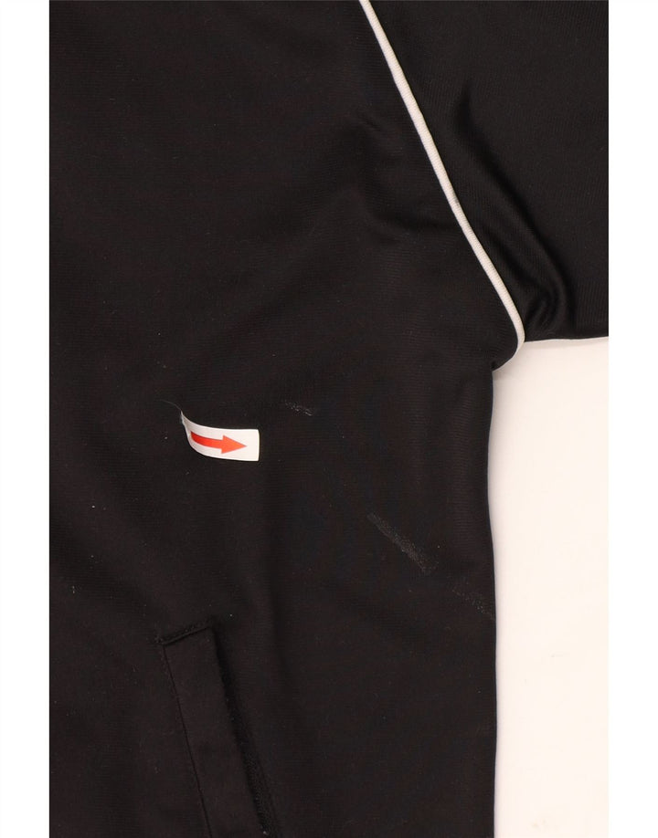 Reebok Veste de Survêtement Graphique à Manches Courtes Homme Noir Moyen